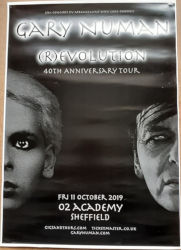 Gary Numan Sheffield Poster 2019
